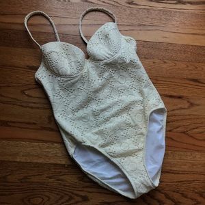 Crochet Boho Swimsuit Sz S-M